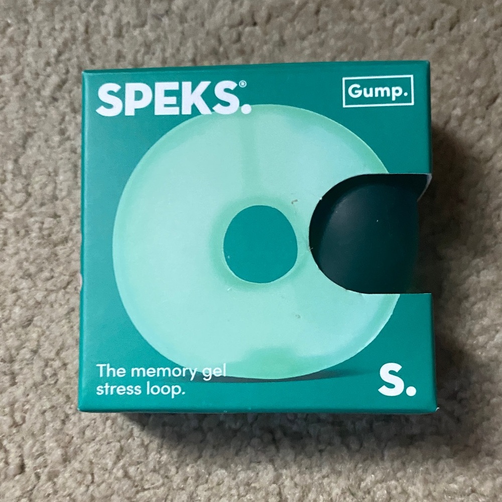 Gump Memory Gel Stress Loop – Teal